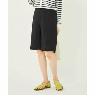 ユナイテッドアローズグリーンレーベルリラクシング(UNITED ARROWS green label relaxing)の【NAVY】ドライ レーヨンリネン ハーフパンツ -接触冷感-(その他)