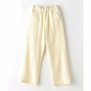 ユナイテッドアローズグリーンレーベルリラクシング(UNITED ARROWS green label relaxing)の【OFF WHITE】TJ ハイウエスト カラーパンツ 2 110cm-130cm(その他)