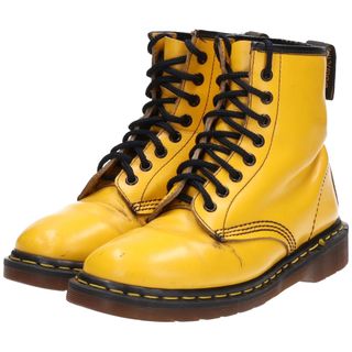 ドクターマーチン(Dr.Martens)の古着 ドクターマーチン Dr.Martens 8ホールブーツ 英国製 6 レディース24.5cm /saa009239(ブーツ)