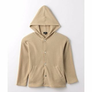 ユナイテッドアローズグリーンレーベルリラクシング(UNITED ARROWS green label relaxing)の【BEIGE】TJ ワッフルフード カーディガン 100-130cm(その他)