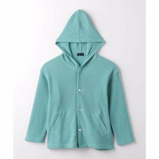 ユナイテッドアローズグリーンレーベルリラクシング(UNITED ARROWS green label relaxing)の【TURQUOISE】TJ ワッフルフード カーディガン 100-130cm(その他)