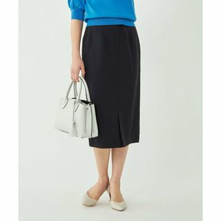 ユナイテッドアローズグリーンレーベルリラクシング(UNITED ARROWS green label relaxing)の【NAVY】リネンライク ベルト付き タイト スカート -ウォッシャブル・UVカット- ◇No09◇(その他)