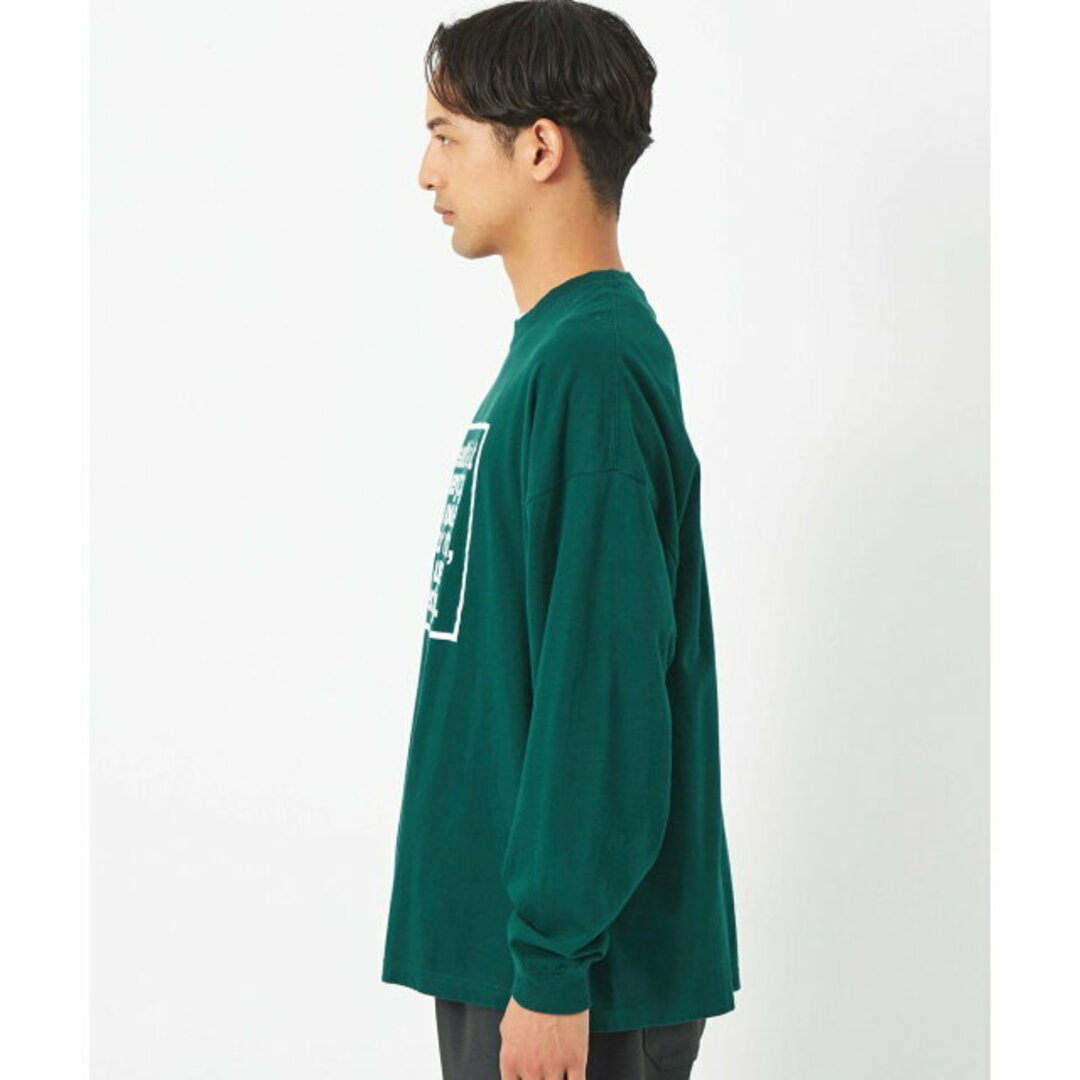 UNITED ARROWS green label relaxing(ユナイテッドアローズグリーンレーベルリラクシング)の【DK.GREEN】<OAFISH>HEALTH プリント 長袖 Tシャツ メンズのトップス(Tシャツ/カットソー(半袖/袖なし))の商品写真