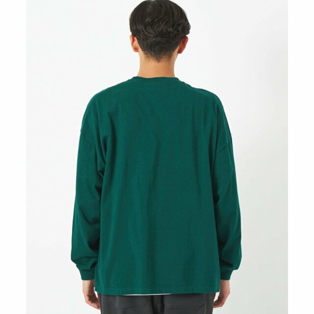 UNITED ARROWS green label relaxing(ユナイテッドアローズグリーンレーベルリラクシング)の【DK.GREEN】<OAFISH>HEALTH プリント 長袖 Tシャツ メンズのトップス(Tシャツ/カットソー(半袖/袖なし))の商品写真