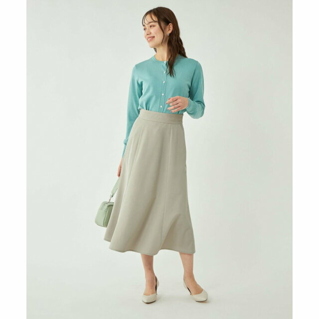 UNITED ARROWS green label relaxing(ユナイテッドアローズグリーンレーベルリラクシング)の【BEIGE】【S(36)】クリスプツイル マーメイド フレア スカート ◇No06◇ レディースのスカート(ロングスカート)の商品写真