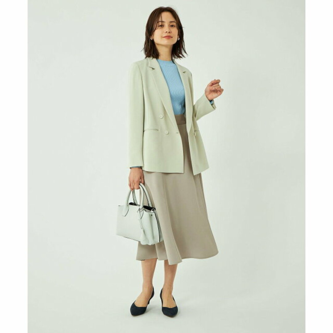 UNITED ARROWS green label relaxing(ユナイテッドアローズグリーンレーベルリラクシング)の【BEIGE】【S(36)】クリスプツイル マーメイド フレア スカート ◇No06◇ レディースのスカート(ロングスカート)の商品写真