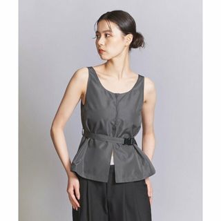 ビューティアンドユースユナイテッドアローズ(BEAUTY&YOUTH UNITED ARROWS)の【DK.GRAY】ポリエステルタフタ ベルトベスト -ウォッシャブル-(ベスト/ジレ)