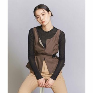 ビューティアンドユースユナイテッドアローズ(BEAUTY&YOUTH UNITED ARROWS)の【MOCA】ポリエステルタフタ ベルトベスト -ウォッシャブル-(ベスト/ジレ)