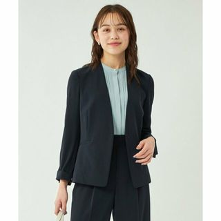 ユナイテッドアローズグリーンレーベルリラクシング(UNITED ARROWS green label relaxing)の【NAVY】サラフール ノーラペル ジャケット ◇No07◇(その他)