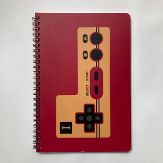 ニンテンドウ(任天堂)の任天堂　ファミコン リングノート メモ帳　コントローラー  ニンテンドー三栄貿易(ノート/メモ帳/ふせん)