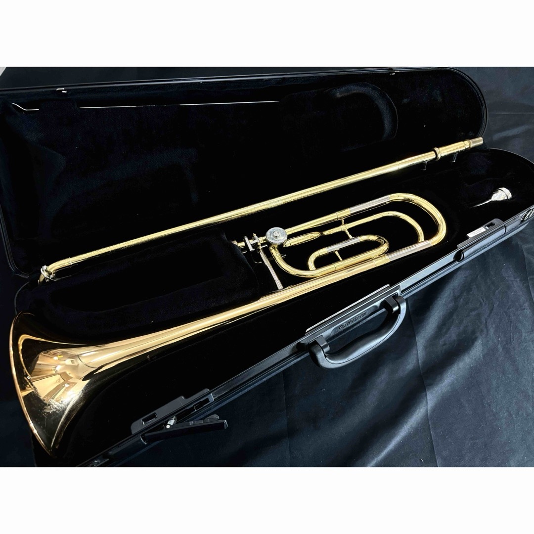 ヤマハ(ヤマハ)の【完動品メンテナンス済】　YAMAHA YSL456G テナーバス　トロンボーン 楽器の管楽器(トロンボーン)の商品写真