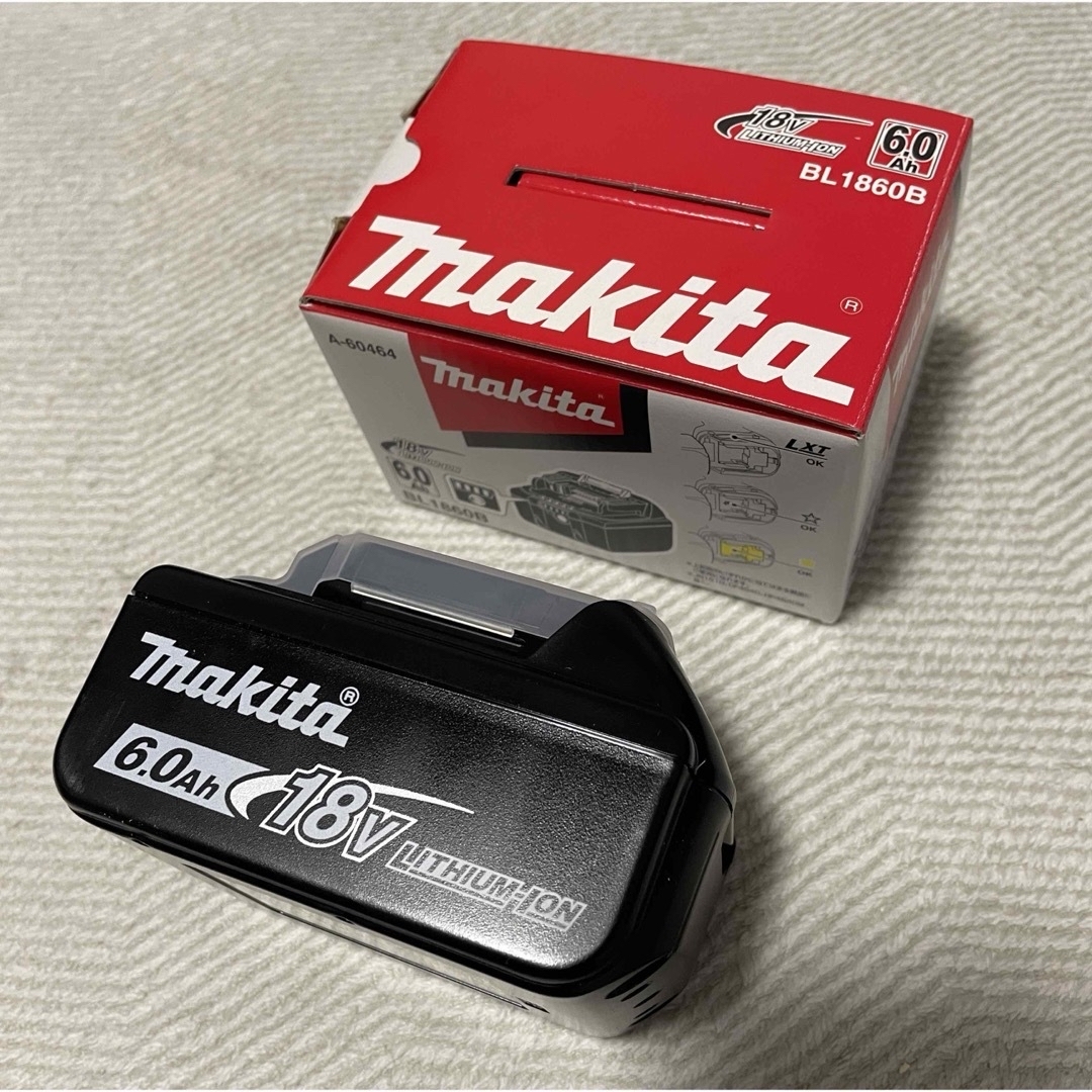 新品未使用・純正品】マキタ 電動工具 18V 6.0Ah スライド式 新品未使用・純正品】マキタ 電動工具 18V 6.0Ah スライド式