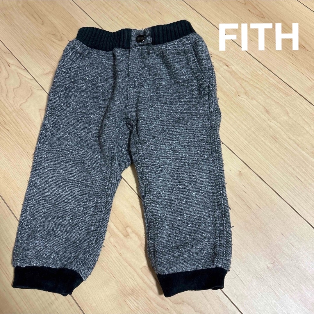 FITH(フィス)のFITH フィス　パンツ　M80-90  ツイード　男の子 キッズ/ベビー/マタニティのキッズ服男の子用(90cm~)(パンツ/スパッツ)の商品写真