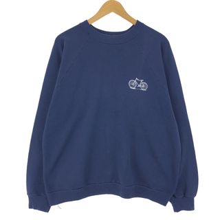 ヘインズ(Hanes)の古着 90年代 ヘインズ Hanes バックプリント プリントスウェットシャツ トレーナー メンズXL ヴィンテージ /eaa421294(スウェット)