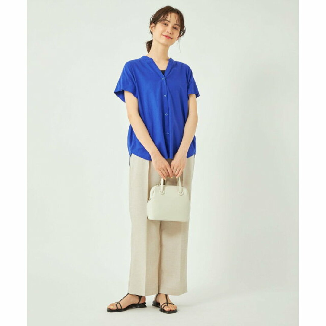 UNITED ARROWS green label relaxing(ユナイテッドアローズグリーンレーベルリラクシング)の【ROYAL】BREEZE LINEN ブリーズリネン ブラウス レディースのトップス(シャツ/ブラウス(長袖/七分))の商品写真