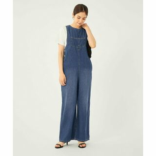 ユナイテッドアローズグリーンレーベルリラクシング(UNITED ARROWS green label relaxing)の【COBALT】ライト デニム サロペット(サロペット/オーバーオール)