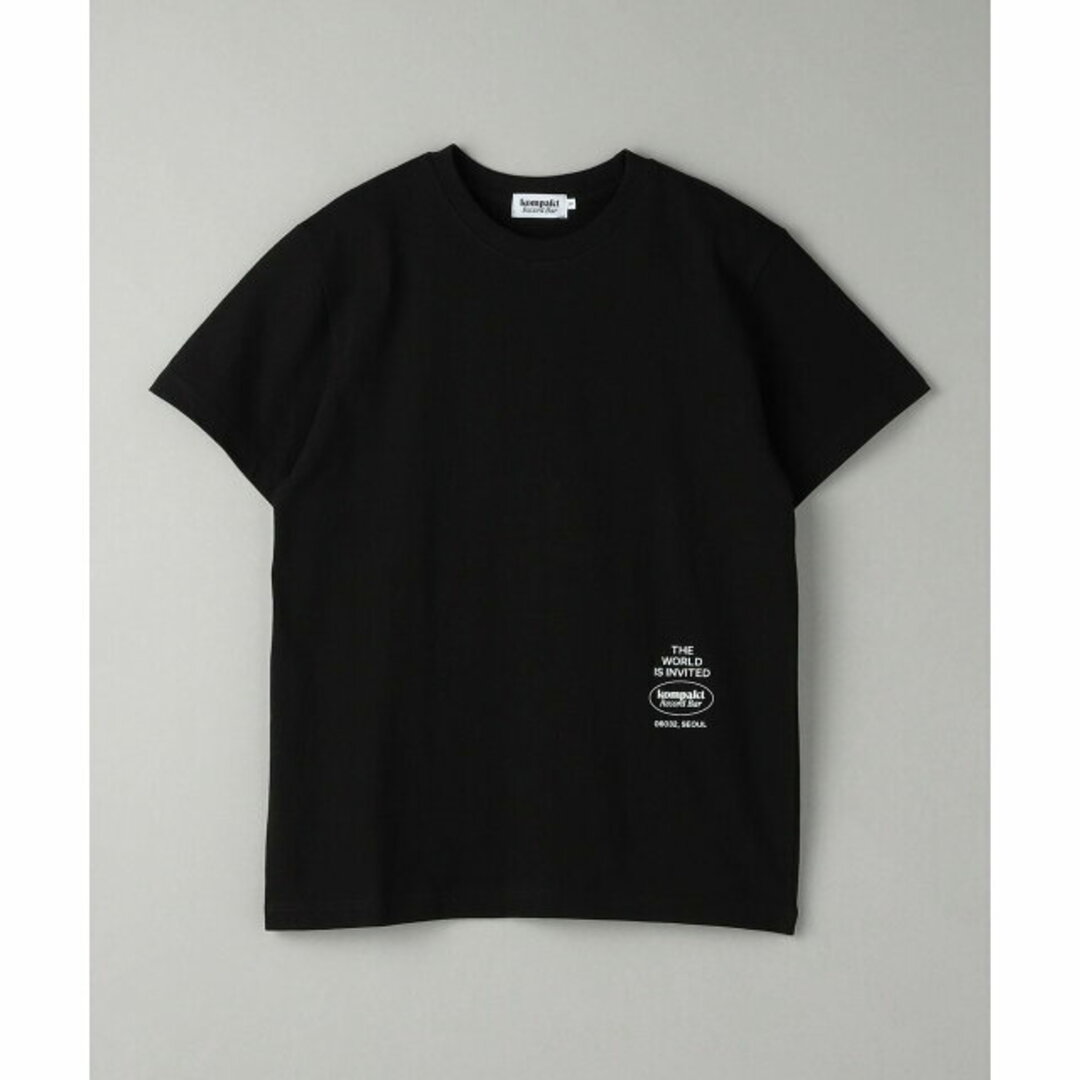 BEAUTY&YOUTH UNITED ARROWS(ビューティアンドユースユナイテッドアローズ)の【BLACK】【別注】<Kompakt Record bar>ロゴTシャツ レディースのトップス(カットソー(長袖/七分))の商品写真