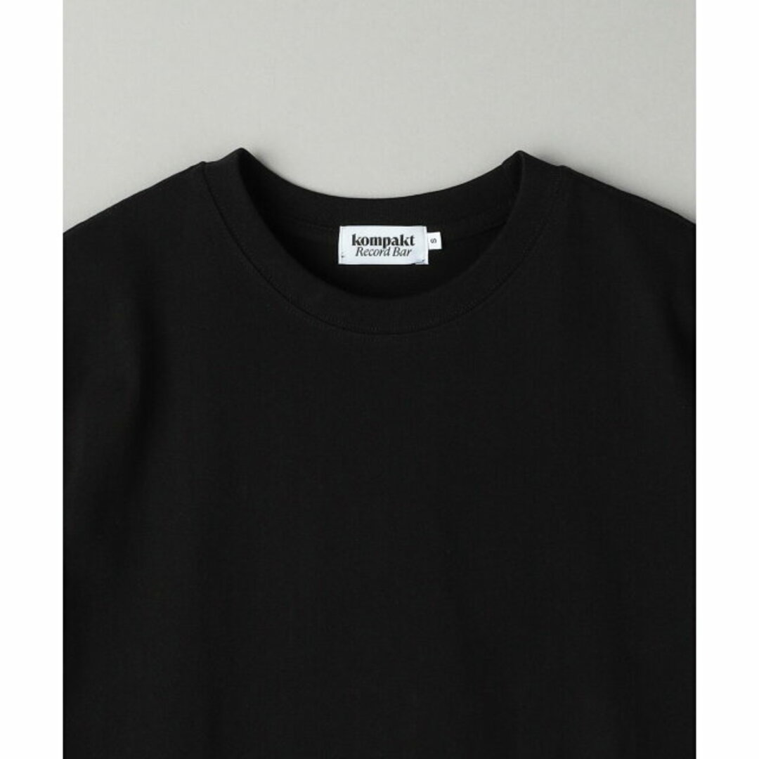 BEAUTY&YOUTH UNITED ARROWS(ビューティアンドユースユナイテッドアローズ)の【BLACK】【別注】<Kompakt Record bar>ロゴTシャツ レディースのトップス(カットソー(長袖/七分))の商品写真