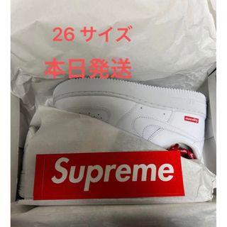 シュプリーム(Supreme)のSupreme × Nike Air Force 1 Low White (スニーカー)