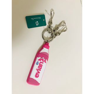 新品　アフタヌーンティー evian キーホルダー(キーホルダー)