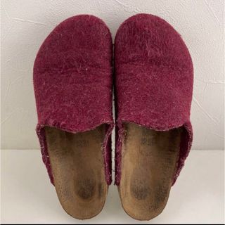 ビルケンシュトック(BIRKENSTOCK)のビルケンシュトック ルームシューズ 24.5(サンダル)