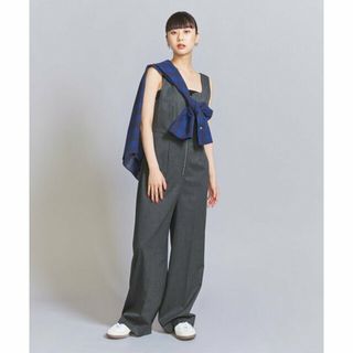 ビューティアンドユースユナイテッドアローズ(BEAUTY&YOUTH UNITED ARROWS)の【DK.GRAY】ハートネック ジップ オールインワン(サロペット/オーバーオール)