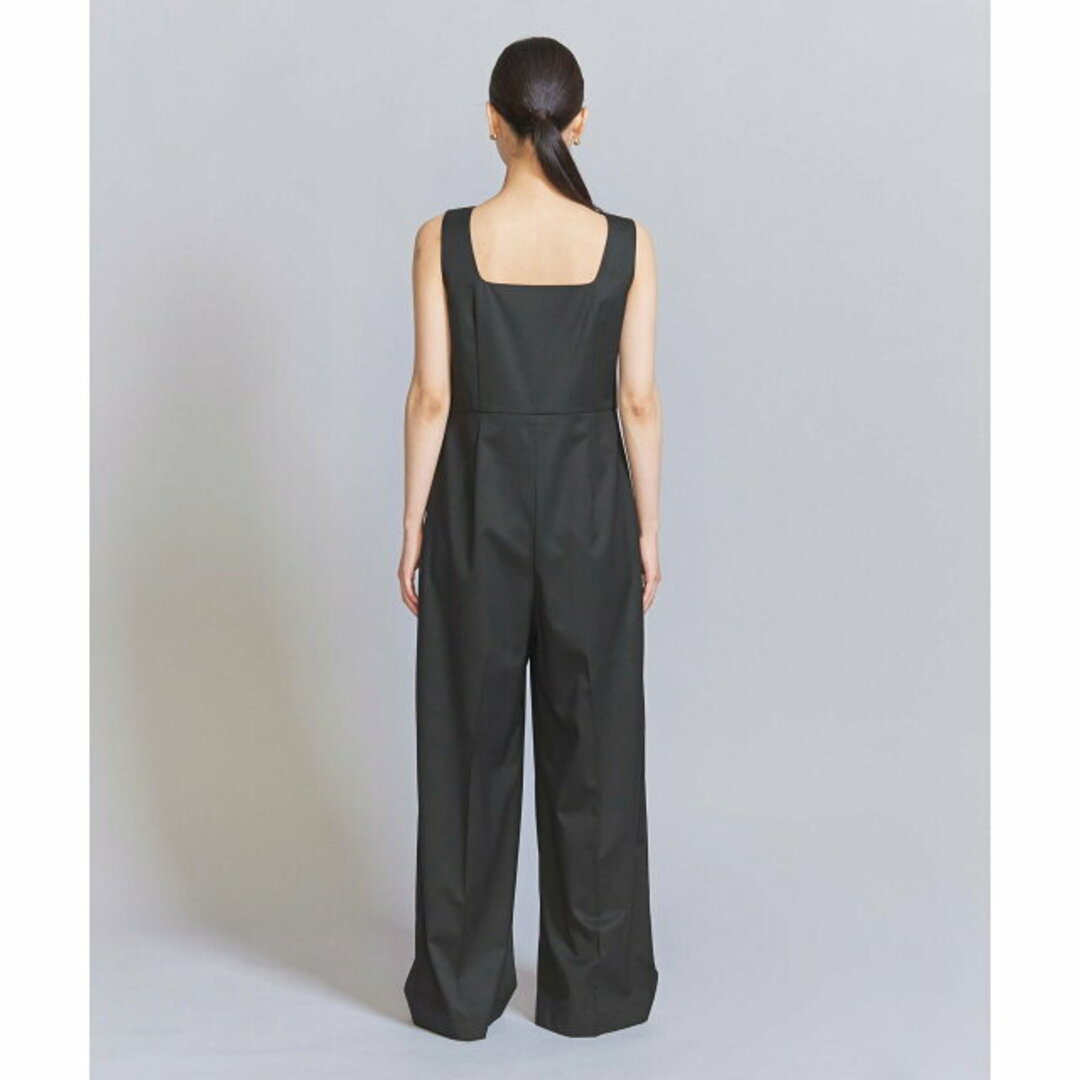 BEAUTY&YOUTH UNITED ARROWS(ビューティアンドユースユナイテッドアローズ)の【BLACK】ハートネック ジップ オールインワン レディースのパンツ(サロペット/オーバーオール)の商品写真