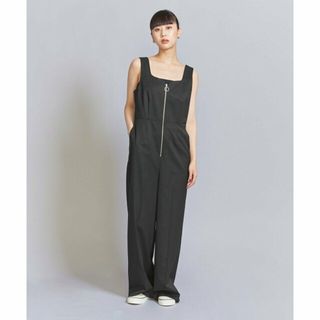 BEAUTY&YOUTH UNITED ARROWS - 【BLACK】ハートネック ジップ オールインワン