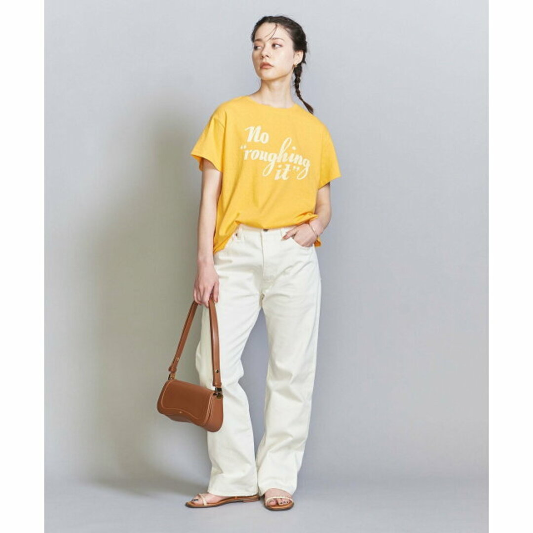 BEAUTY&YOUTH UNITED ARROWS(ビューティアンドユースユナイテッドアローズ)の【YELLOW】【別注】<Riding High>プリントTシャツ レディースのトップス(カットソー(長袖/七分))の商品写真