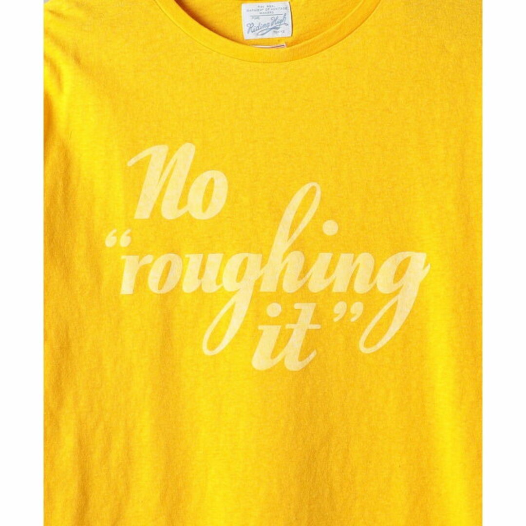 BEAUTY&YOUTH UNITED ARROWS(ビューティアンドユースユナイテッドアローズ)の【YELLOW】【別注】<Riding High>プリントTシャツ レディースのトップス(カットソー(長袖/七分))の商品写真