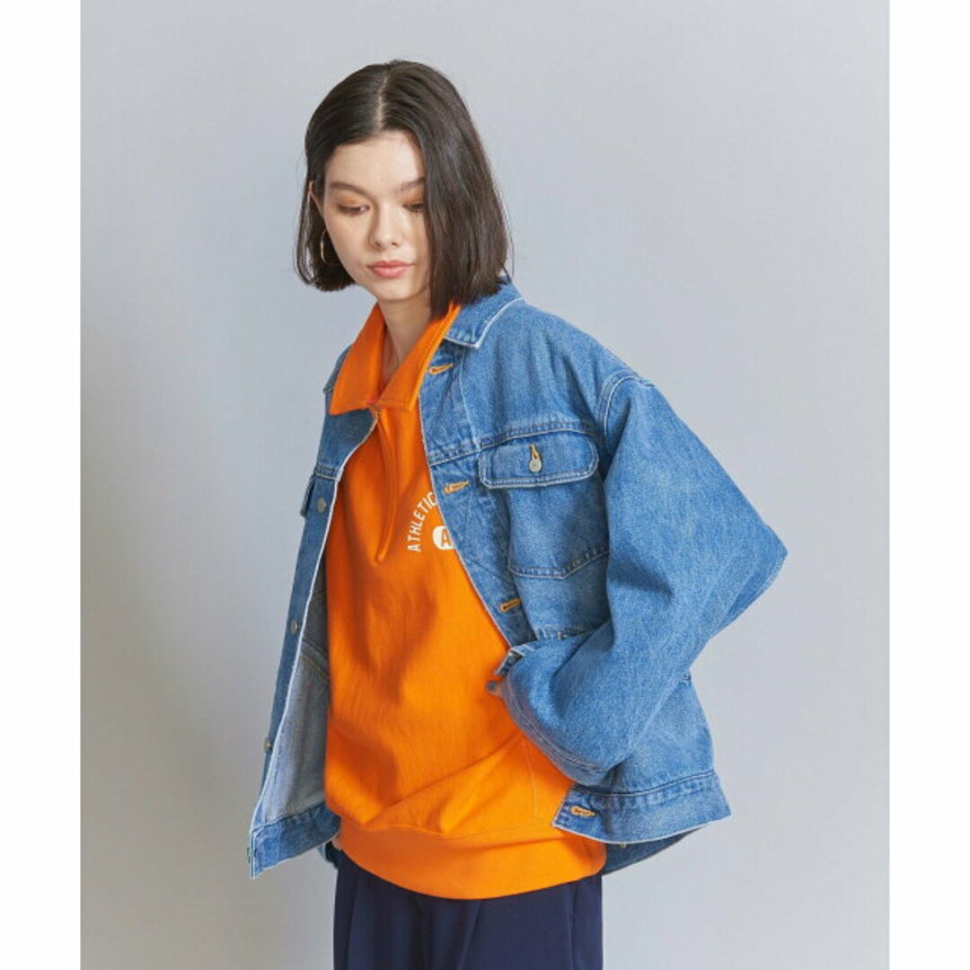 BEAUTY&YOUTH UNITED ARROWS(ビューティアンドユースユナイテッドアローズ)の【COBALT】【S】ヴィンテージライク デニム ジャケット レディースのジャケット/アウター(Gジャン/デニムジャケット)の商品写真