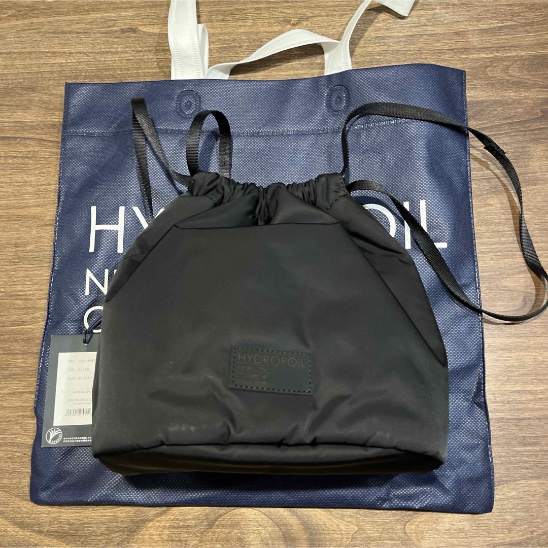 PELLE MORBIDA(ペッレ モルビダ)のペッレモルビダ エコバッグ付き PMO-HHYD016 巾着ポーチ メンズのバッグ(ビジネスバッグ)の商品写真