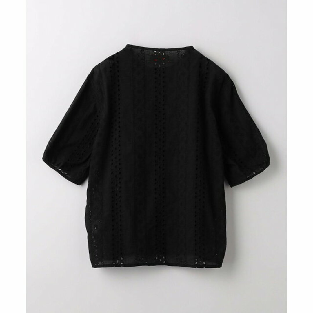 UNITED ARROWS green label relaxing(ユナイテッドアローズグリーンレーベルリラクシング)の【BLACK】【別注】<MEYAME*green label relaxing> レース ブラウス レディースのトップス(シャツ/ブラウス(長袖/七分))の商品写真