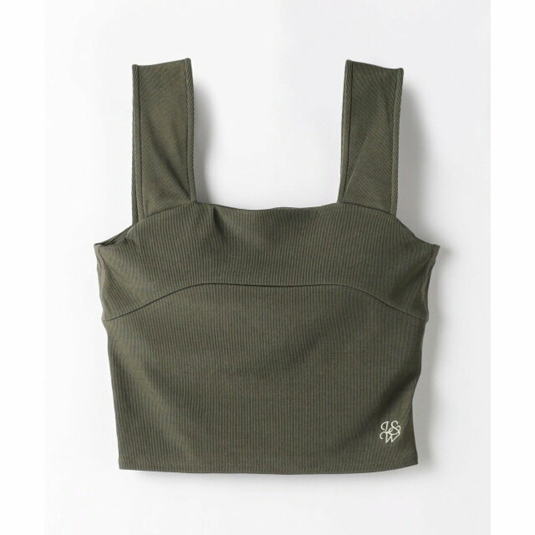 UNITED ARROWS green label relaxing(ユナイテッドアローズグリーンレーベルリラクシング)の【OLIVE】【FREE】<LAND&WATER>カップイン ビスチェ -UVカット・マシンウォッシャブル- レディースのトップス(タンクトップ)の商品写真