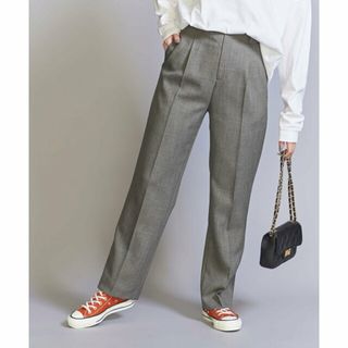 ビューティアンドユースユナイテッドアローズ(BEAUTY&YOUTH UNITED ARROWS)の【DK.BROWN】シャークスキン ストレート パンツ -ウォッシャブル-(その他)