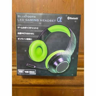 Bluetooth LEDゲーミングヘッドセット(ヘッドフォン/イヤフォン)