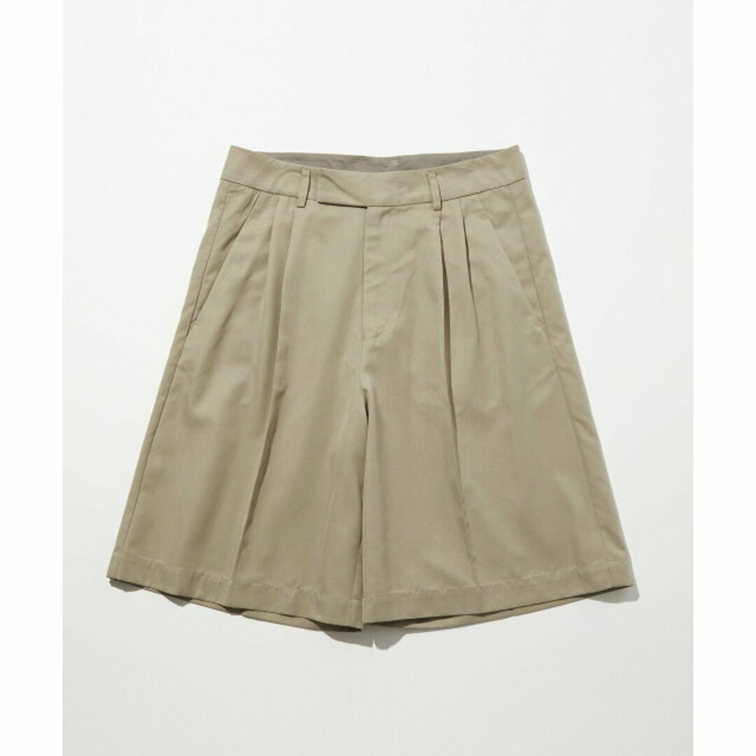 UNITED ARROWS green label relaxing(ユナイテッドアローズグリーンレーベルリラクシング)の【BEIGE】【S】<kinoko.さん * GLR or> 2タック ショート パンツ メンズのパンツ(その他)の商品写真