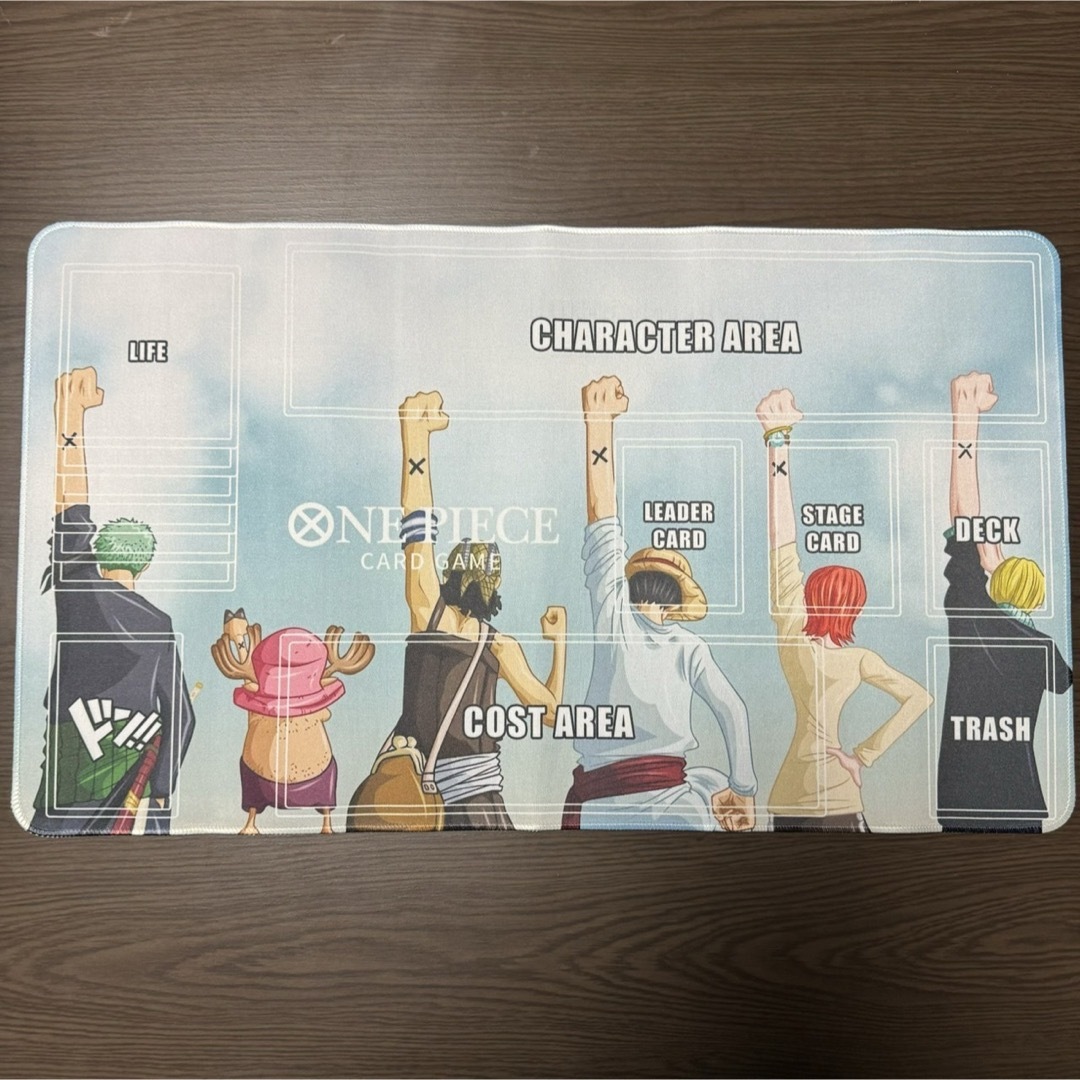 ONE PIECE(ワンピース)の麦わらの一味　アラバスタ　プレイマット　海外 エンタメ/ホビーのトレーディングカード(カードサプライ/アクセサリ)の商品写真
