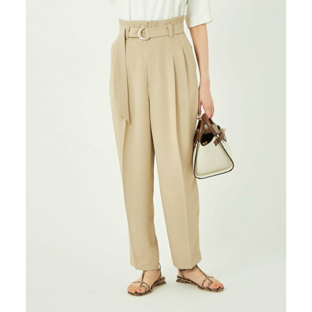 UNITED ARROWS green label relaxing(ユナイテッドアローズグリーンレーベルリラクシング)の【BEIGE】【M(38)】ペグトップ トラウザーズ パンツ レディースのパンツ(その他)の商品写真