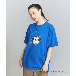 ビューティアンドユースユナイテッドアローズ(BEAUTY&YOUTH UNITED ARROWS)の【ROYAL】【別注】<GOOD ROCK SPEED>FELIX/プリント Tシャツ(カットソー(長袖/七分))