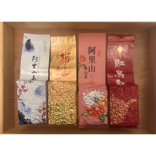 台湾茶 阿里山凍頂烏龍茶 四季春高山茶 金萱烏龍茶 梨山蜜香紅烏龍茶(茶)