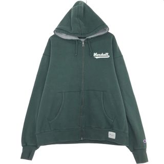 チャンピオン(Champion)の古着 チャンピオン Champion AUTHENTIC ATHLETIC APPAREL スウェットフルジップパーカー メンズL /eaa413314(スウェット)