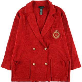 ラルフローレン(Ralph Lauren)の古着 ラルフローレン Ralph Lauren LAUREN ローレン コーデュロイジャケット レディースM /eaa423789(Gジャン/デニムジャケット)