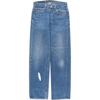 リーバイス(Levi's)の古着 90年代 リーバイス Levi's 501 ストレートデニムパンツ USA製 レディースL(w28) ヴィンテージ /eaa424132(デニム/ジーンズ)