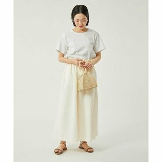 ユナイテッドアローズグリーンレーベルリラクシング(UNITED ARROWS green label relaxing)の【WHITE】ドッキング クール ワンピース(ロングワンピース/マキシワンピース)