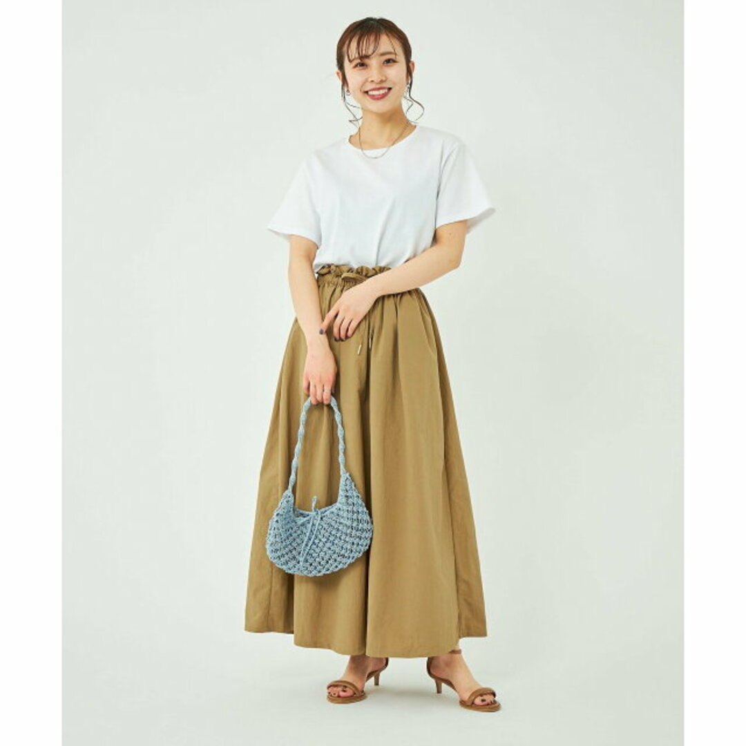 UNITED ARROWS green label relaxing(ユナイテッドアローズグリーンレーベルリラクシング)の【BEIGE】ドッキング クール ワンピース レディースのワンピース(ロングワンピース/マキシワンピース)の商品写真