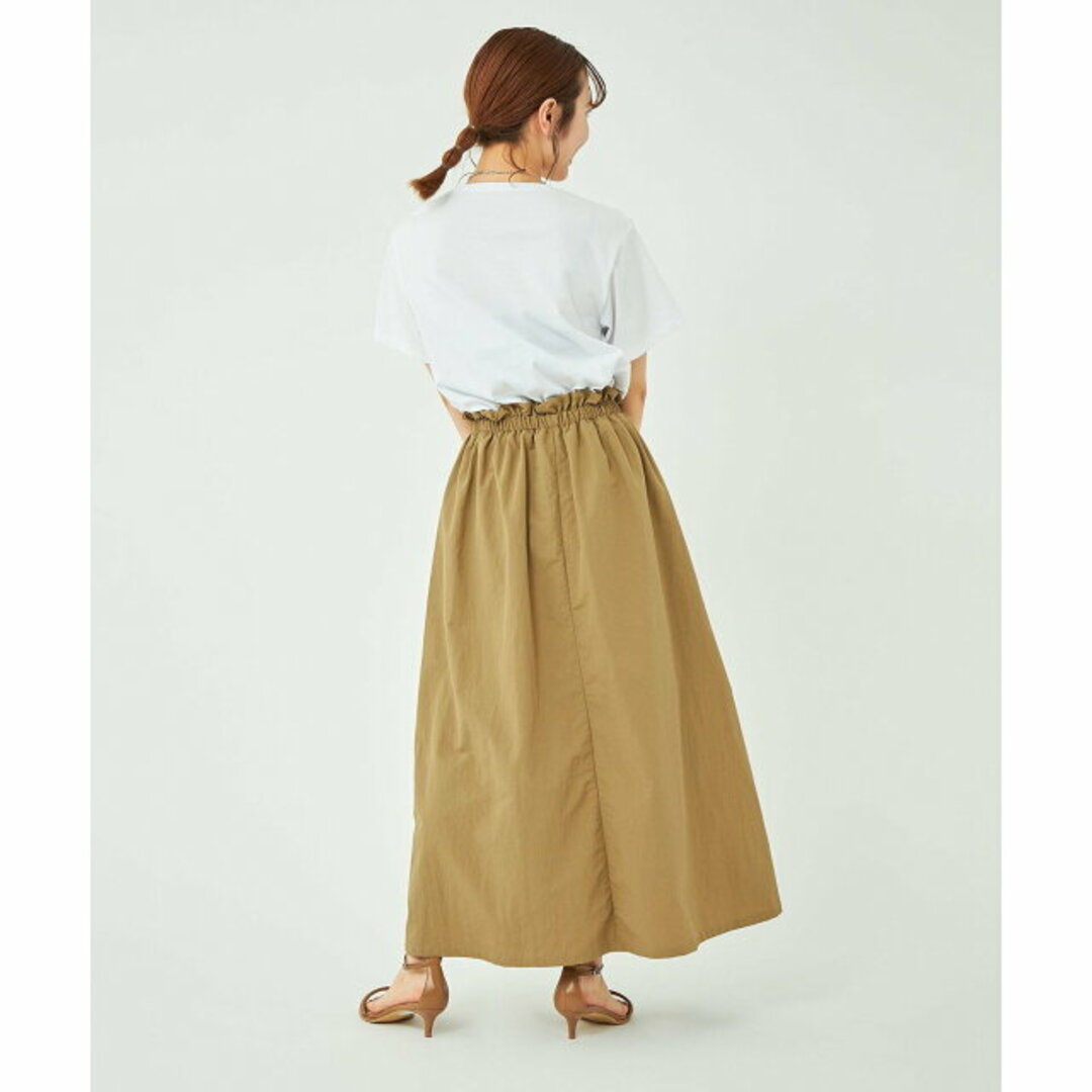 UNITED ARROWS green label relaxing(ユナイテッドアローズグリーンレーベルリラクシング)の【BEIGE】ドッキング クール ワンピース レディースのワンピース(ロングワンピース/マキシワンピース)の商品写真