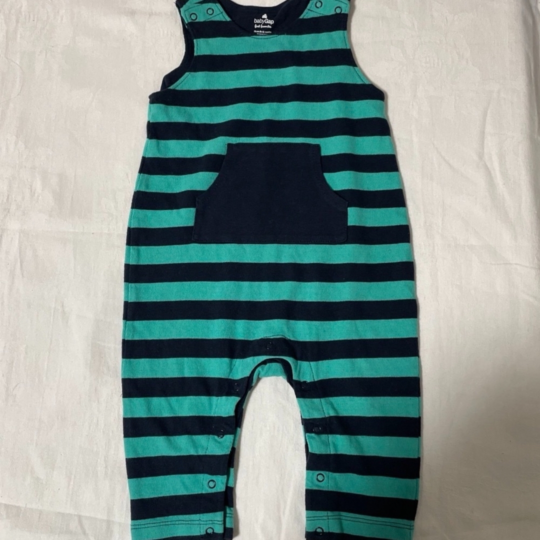 babyGAP(ベビーギャップ)のbabyGap ロンパース　タンクトップ　オーバーオール　70 キッズ/ベビー/マタニティのベビー服(~85cm)(ロンパース)の商品写真