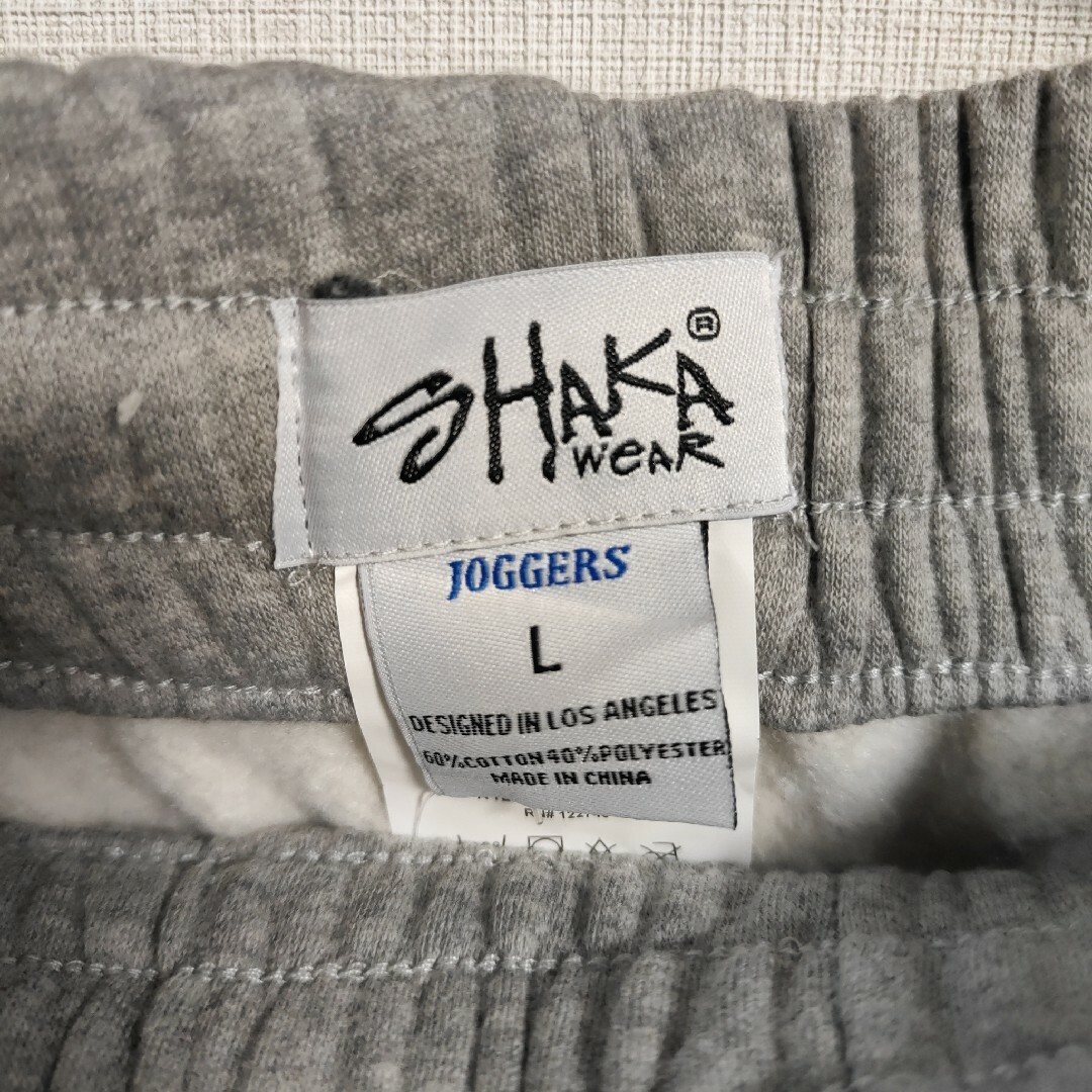 SHAKA(シャカ)の新品未使用Lシャカウェア　SHAKA WEARスウェットジョガーパンツ　グレー メンズのパンツ(その他)の商品写真