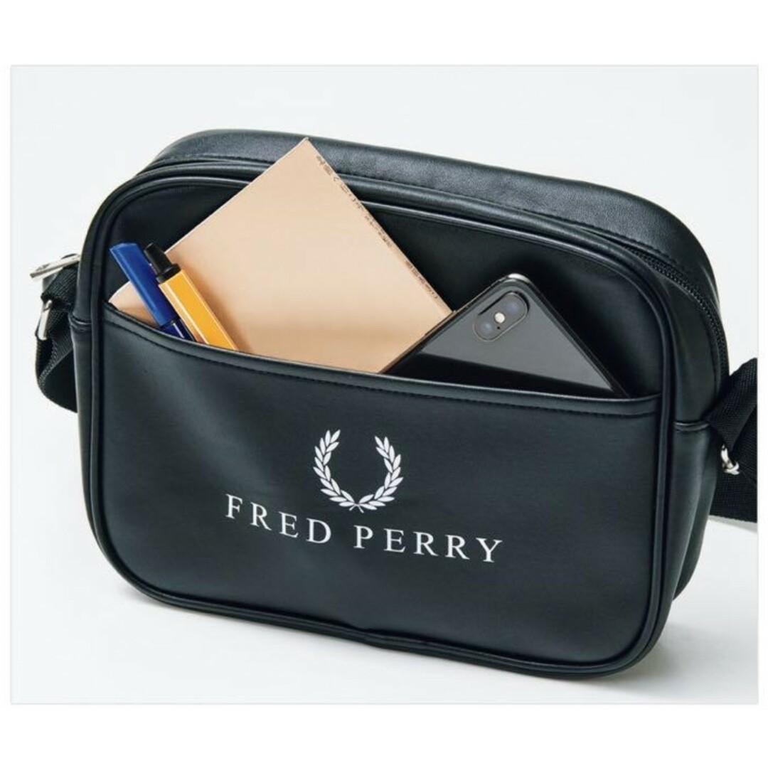 FRED PERRY(フレッドペリー)のFRED PERRY ショルダーバッグ　フレッドペリー 新品未使用　雑誌付録 レディースのバッグ(ショルダーバッグ)の商品写真